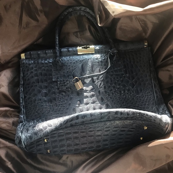 Borse In Mille Leather Bag - Picture 2 of 5